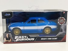 Jada Hollywood Rides-Fast and Furious Brian’s Ford Escort 1/32 Scale New