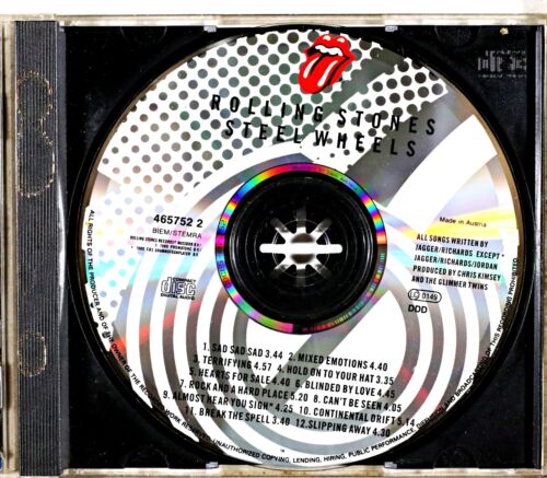 The Rolling Stones - Steel Wheels (CD 1989) - Picture 2 of 3