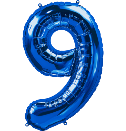 34 inches Foil Helium Balloon- Party Decorations with Numbers 0-9- UK BRAND - Picture 43 of 103