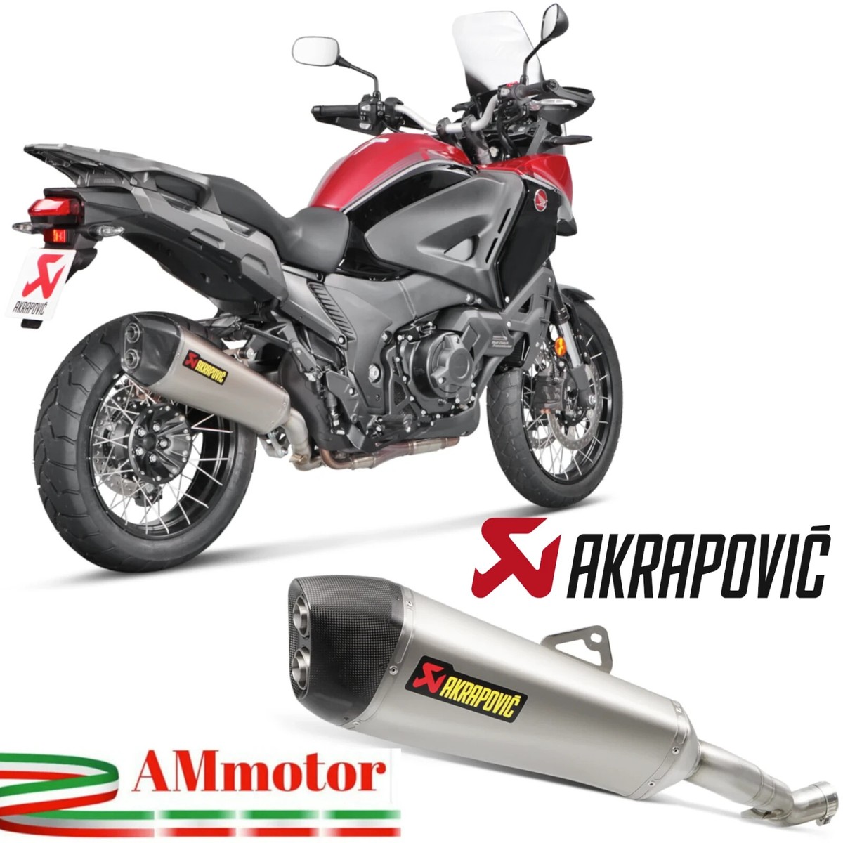 Akrapovic Honda Crosstourer 1200 X 2018 Exhaust Motorcycle