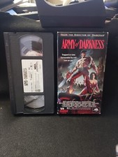 Army Of Darkness VHS Bruce Campbell Evil Dead Action Horror