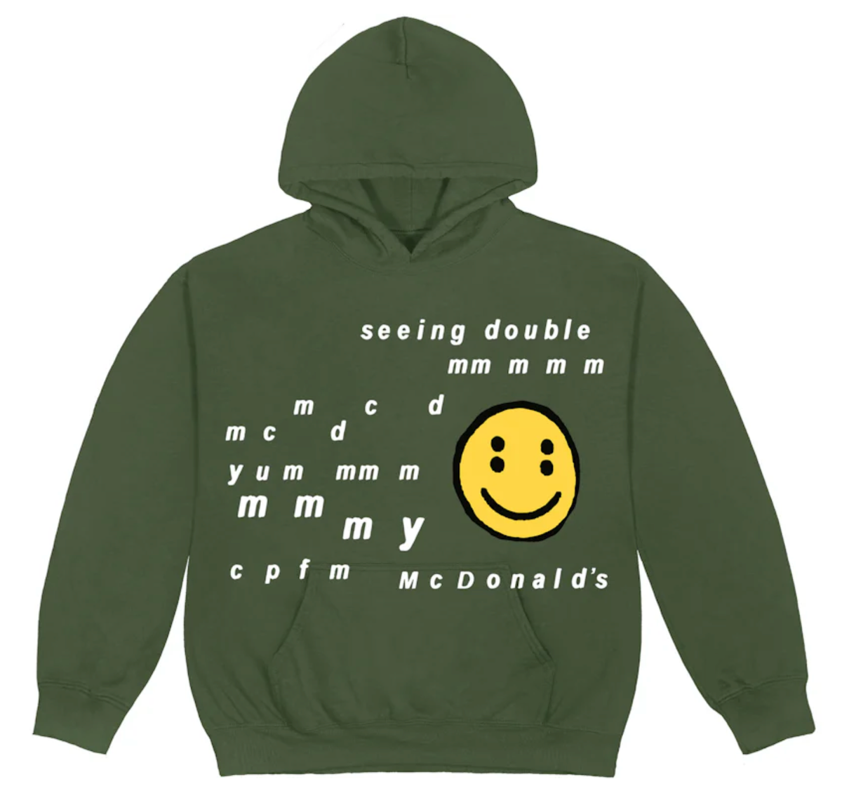 Cactus Plant Flea Market X McDonalds Seeing Double Hoodie Army