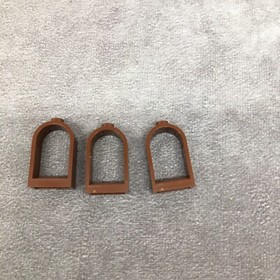 LEGO #3862 Harry Potter Hogwarts Game Replacement Pieces: 3  Brown Doorways?