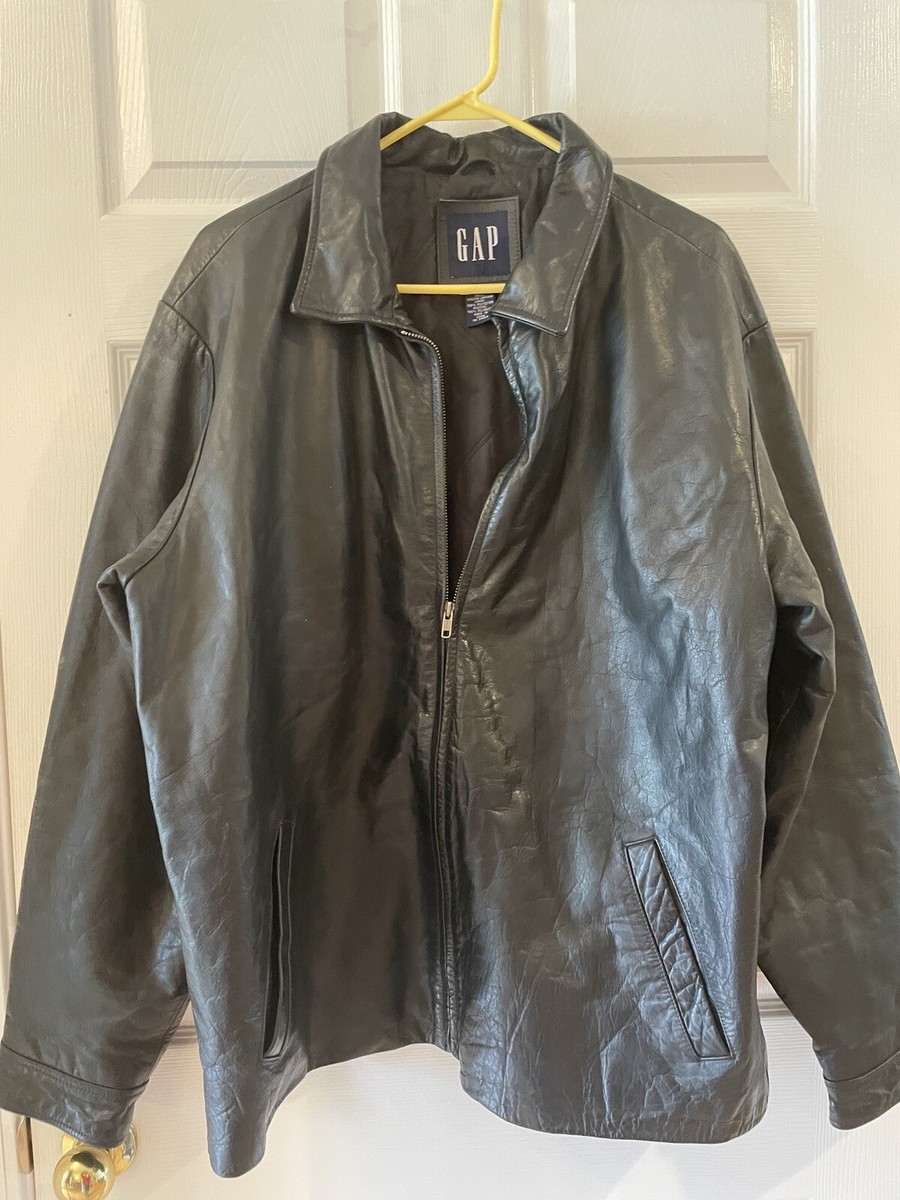 ジャケット・アウター OLD GAP \"Leather jacket\" 90s old GAP leather jacket | What'z up