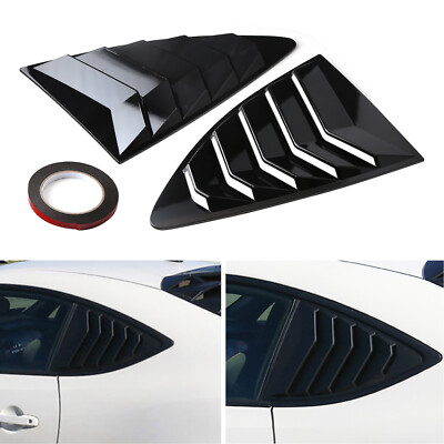 Gloss Black Side Window Louver Für 2013-2018 Scion FRS BRZ Toyota 86 GT86 F14