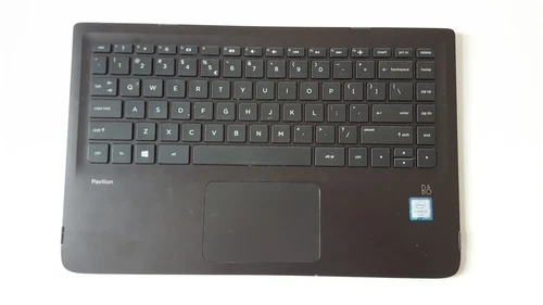 HP x360 convertible 13 Palmrest cover top w/ keyboard mousepad 809829-B31