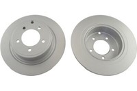 Kavo Parts 2X Bremsscheiben Hinten Ø302 Mm Voll Beschichtet FüR Mitsubishi ASX