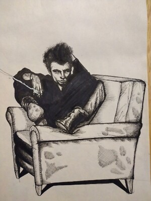 James Dean original artwork