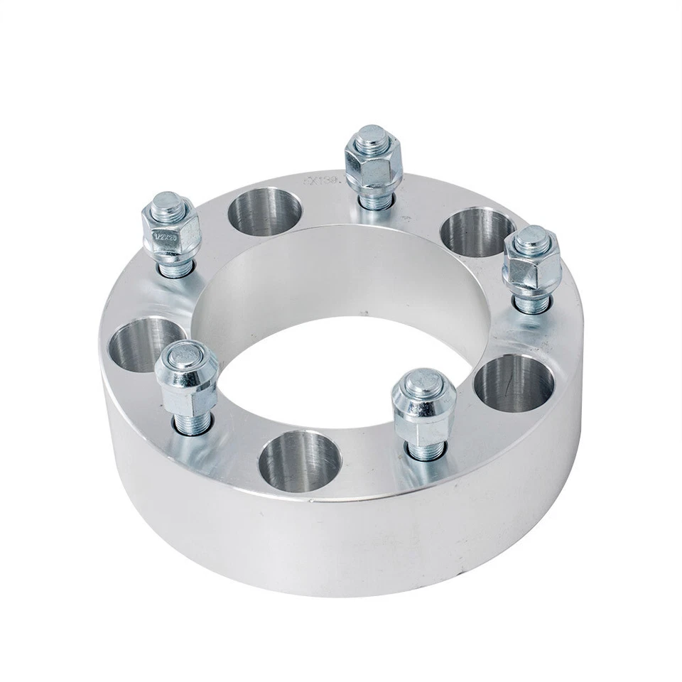 4x 5x5.5 to 5x5.5 Wheel Spacers 2" Inch 1/2x20 for Jeep CJ3 CJ6 Ford E-150 Dodge - Image 4 of 4
