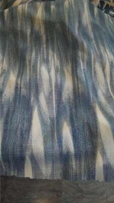 Richloom Solarium Outdoor Blue Wave  fabric by the yard stock 4