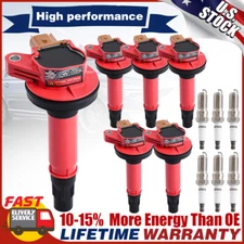 Ignition Coil & Iridium Spark Plug Kit For 2011-2019 Ford Transit-350 3.5L DG549