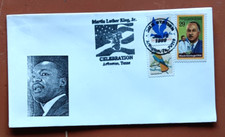 MARTIN LUTHER KING JR I HAVE A RDEAM NOBEL PEACE PRIZE 1998 CACHET COVER UNADDR