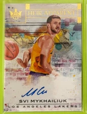 Svi Mykhailiuk 2018 Panini Court Kings #HA-SVI RC Rookie Autograph Auto