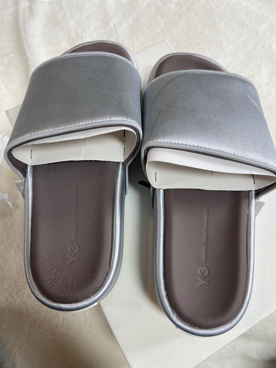 Y-3 YOHJI YAMAMOTO ADIDAS Size 7 metallic gray PLATFORM Y-3 YOHJI YAMAMOTO ADIDAS Size 7 metallic gray PLATFORM