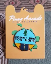 Pinny Arcade PAX Desert Bus Pin Logo 2016 For Hope