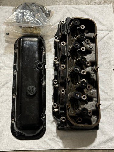 MERCURY 7.4 LT 454 MARINE MARLIN WORLD HEAD, 1-043-C, SQUARE AS SHOWN, VERY NICE