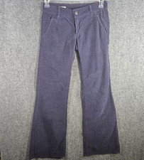 Adriano Goldschmied Womens Sz 26R Blue Corduroy Everett Trouser Pant