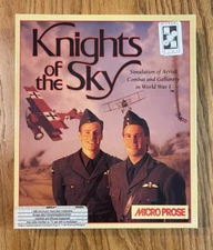 Knights of the Sky - Amiga 500 Simulation of Aerial Combat - Complete