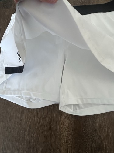 New Balance White Boston College Eagles Tennis Golf Skort L Pantaloncini Elasticizzati NUOVO - Foto 3 di 7