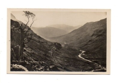 Cumbria / The Lake District - The Stake Pass & Langstrath - Vintage RP Postcard
