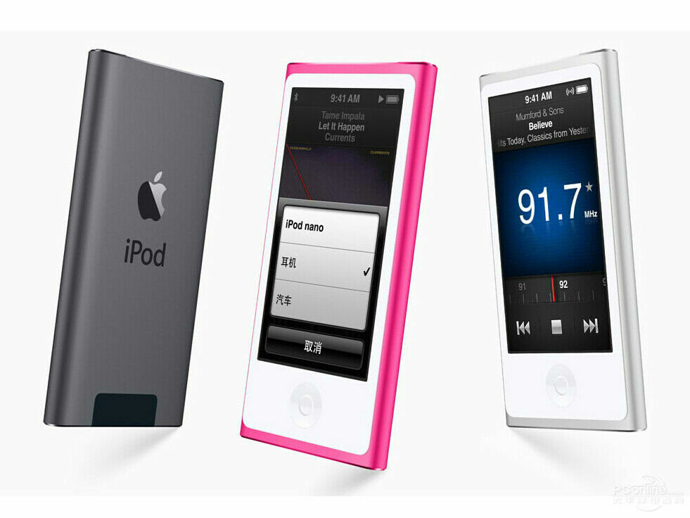 Apple MKN52LL/A iPod Nano 16GB 7th Generation A1446 MP3