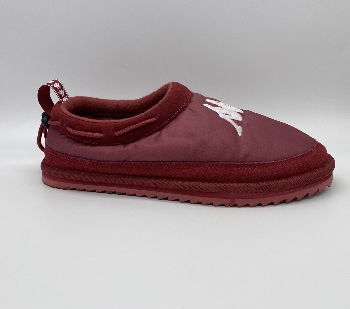 NWT KAPPA AUTHENTIC MULE 3 Red Earth-white UNISEX M8 SLIPPER KAPPA Authentic Mule 3 Slipper 351859W-A00 - Shiekh main image 3