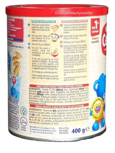 Miel y trigo Nestlé Cerelac, arroz bebé, fruta mixta cereal infantil con leche - Imagen 7 de 18