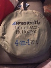Westcott Illuminator Reflector Sunlight 4 In 1 Kit New Never Used