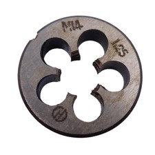 US Stock HSS 14mm x 1.25 Metric Die Right Hand Thread M14 x 1.25mm Pitch