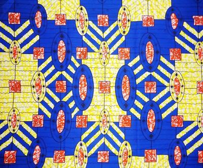 African Mirrors Fabric 3 yards