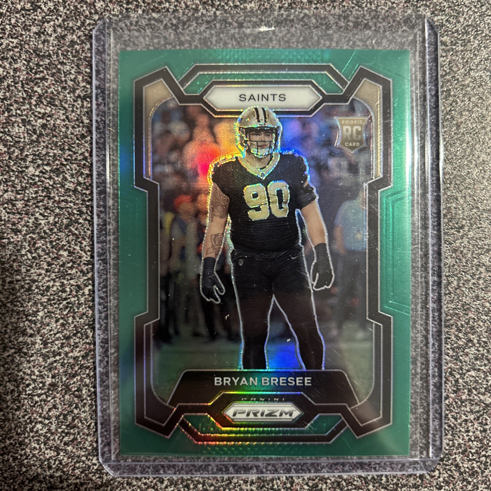 2023 Panini Prizm - Rookies Green Prizm #372 Bryan Bresee (RC)