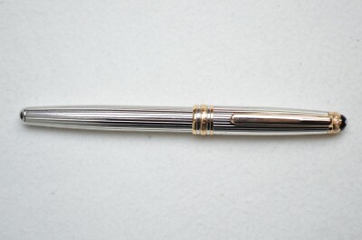 Montblanc 75th Anniversary Solitaire Limited Edition Silver RedGold  Fountain Pen
