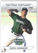 2018 Choice Daytona Tortugas #11 Nick Howard Cincinnati Reds