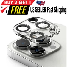 For iPhone 17 16 15 14 13 12 Pro Max Tempered Glass Camera Lens Cover Protector