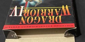 DRAGON WARRIOR IV NES BOX ONLY NINTENDO SEAL NICE ENIX