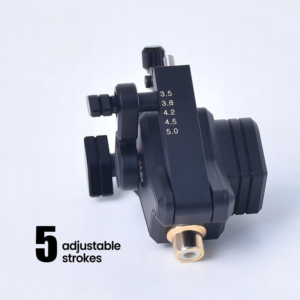 Professional Hybrid Rotary Tattoo Machine 3.5-5mm Adjustable Professional Hybrid Rotary Tattoo Machine 3.5-5mm Adjustable