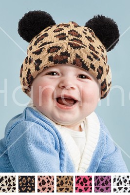 double pom pom beanie baby