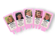 Girl Talk Date Line Vintage 1989 Talking Dating Game Replacement Girl Teen Cards