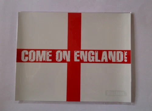 Come On England Window Sticker 19cm x 15cm