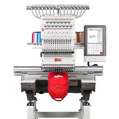 BAi THE MIRROR Computerized Embroidery Machine Commercial multi needles