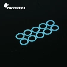 FreezeMod Sealed Ring O-Ring for G1/4" Thread MFQ-G1520B 10Pcs Blue