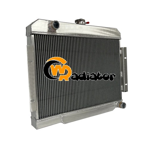 Aluminum Radiator Fit Jeep CJ CJ5 CJ6 CJ7 Scrambler W/Chevy V8 Engine ...