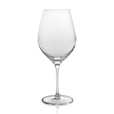 IVV SET 6 CALICI VINO ROSSO 66 CL IN VETRO SOFFIATO TRASPARENTE - VIZIO