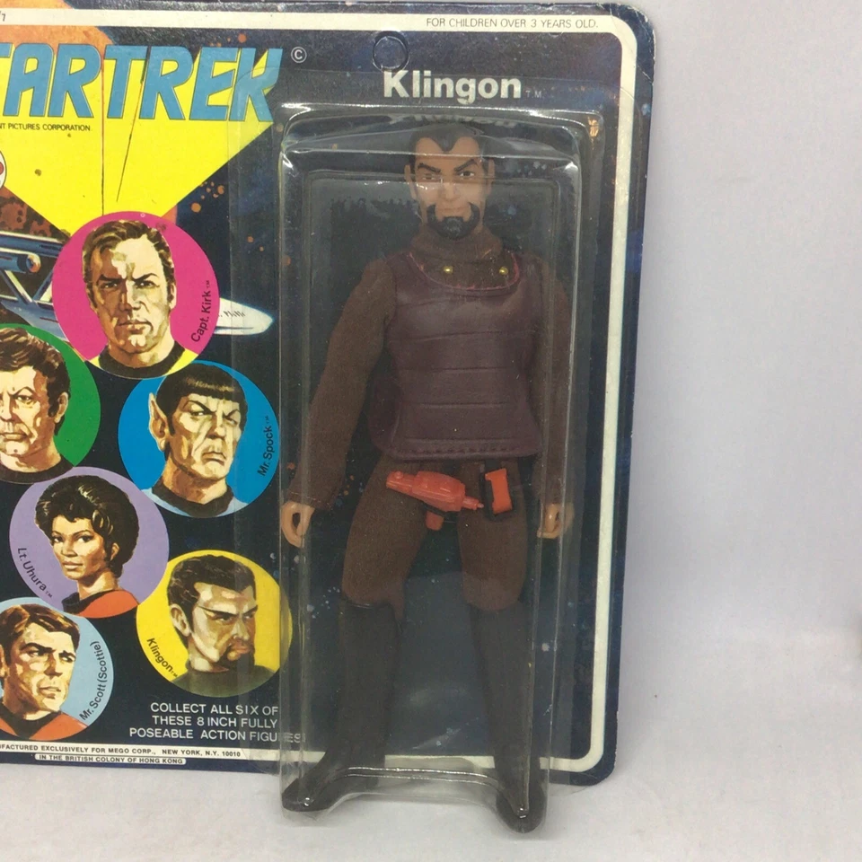 NUEVO EN CAJA 1974 NUEVO EN CAJA FIGURA DE ACCIÓN MEGO STAR TREK KLINGON ¡¡¡RARO!!!! Foto 2 de 4