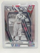 Lou Boudreau 2021 Mosaic Baseball - Will To Win #WTW11 - Cleveland Guardians