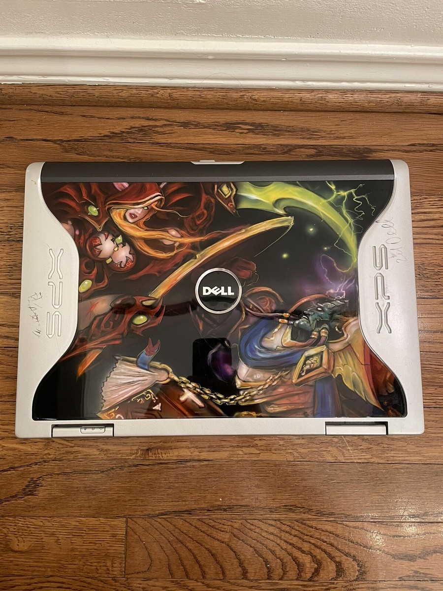 ★ Dell XPS M1710 17インチ ゲーミングPC ジャンク ★ Extremely Rare, 1 of 2, Official World Of Warcraft TBC Dell XPS