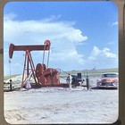1950s 18 Realist Stereo Slides of Oil Drilling Equipment, Gas plant, Seismograph