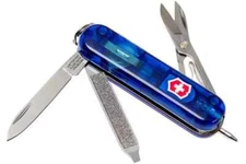 NEW Victorinox Swiss Army 58mm Knife SAPPHIRE SIGNATURE LITE 53188 0.6226.T2
