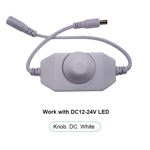 USB 5V DC 12-24V Stepless Knob Touch switch LED Dimmer controller for LED Strip - Picture 12 of 19