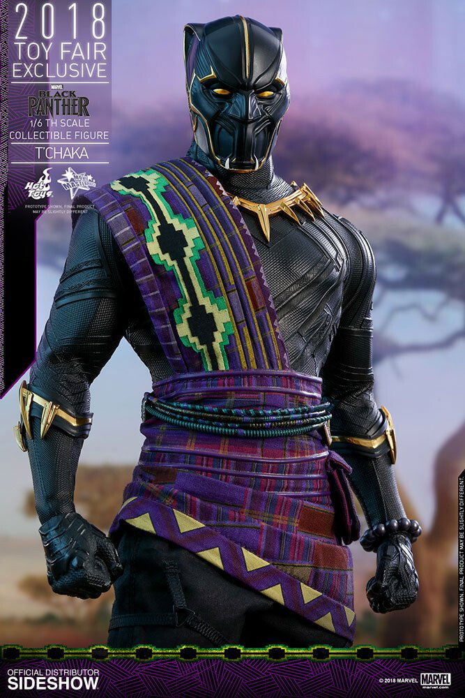 MARVEL BLACK PANTHER T'CHAKA TOY FAIR EXCLUSIVE 1/6 Action Figure